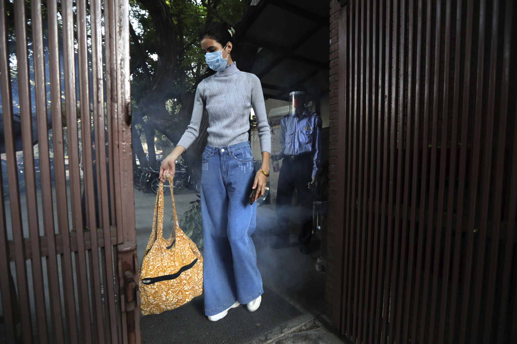 Virus Outbreak India Digital Fashion Week Photo Gallery